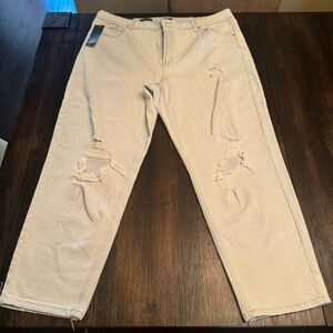 NWT Wild Fable light blue highest rise mom jeans Size 18